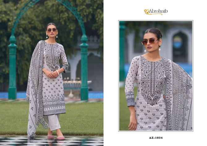 Bin Saeed Vol 1 By Alzohaib Cotton Pakistani Suits Wholesale Shop In Surat 
